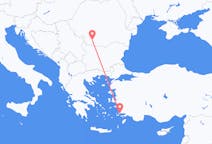 出发地 罗马尼亚出发地 克拉約瓦目的地 土耳其哈利卡那索斯的航班