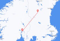 Vluchten van Sveg naar Oslo