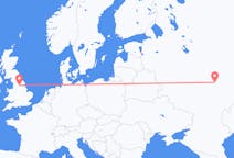 Flights from Saransk, Russia to Leeds, the United Kingdom