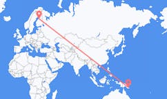 出发地 巴布亚新几内亚图菲目的地 芬兰奥卢的航班