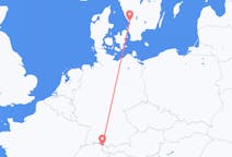 Flights from Halmstad, Sweden to Thal, Switzerland