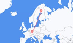 Flyreiser fra Memmingen, Tyskland til Kemi, Finland