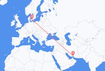 Flyg från Bandar Abbas, Iran till Köpenhamn, Danmark