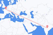 Flyreiser fra Nagpur, India, til Paris, India
