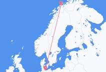 Vols depuis la ville de Tromsø vers la ville de Lubeck