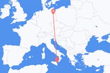Flyreiser fra Catania, til Berlin