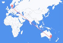 Flights from Merimbula, Australia to Copenhagen, Denmark