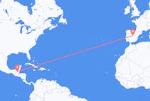 Flights from Flores, Guatemala to Madrid, Spain