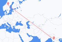 Flights from Loikaw, Myanmar (Burma) to Östersund, Sweden