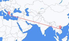 Flyg från Dong Hoi, Vietnam till Kefallinia, Grekland