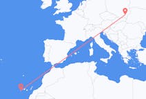 Flights from Valverde, Spain to Rzeszów, Poland