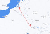 Flights from Basel in Switzerland to Brussels in Belgium
