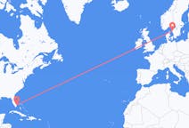 出发地 美国劳德代尔堡目的地 瑞典哥德堡的航班