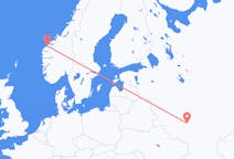 Vols depuis la ville de Lipetsk vers la ville de Ålesund