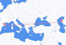 Flyrejser fra Aqtau til Barcelona