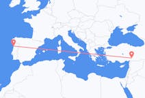 Fly fra Porto til Kahramanmaraş