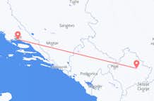 Vols de Pristina à Split