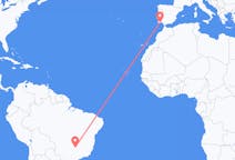 Flyreiser fra Uberlândia, Brasil til Faro, Portugal