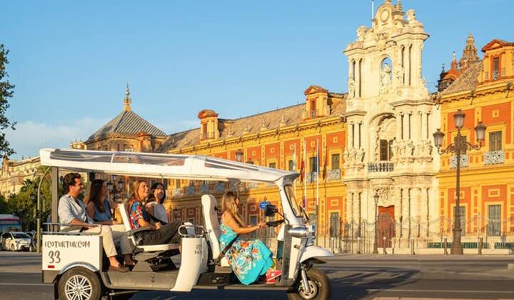 Welcome Tour to Seville in Private Eco Tuk Tuk