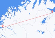 Vols depuis la ville de Narvik vers la ville de Kirkenes