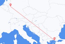出发地 希腊出发地 亞歷山德魯波利斯目的地 德国科隆的航班