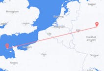 Flights from Saint Peter Port, Guernsey to Kassel, Germany