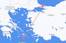 Loty z Santorini, Grecja z Stambuł, Turcja