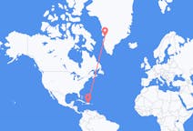 Flyreiser fra Santiago de los Caballeros, til Ilulissat