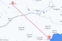 Vluchten van Boekarest naar Varna