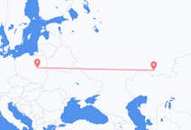 Voli dalla città di Orenburg per Varsavia