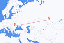 Flights from Novokuznetsk, Russia to Bacău, Romania