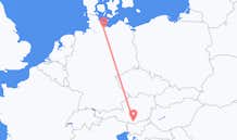 Flyreiser fra Lübeck, Tyskland til Klagenfurt, Østerrike