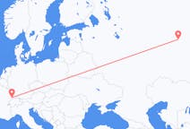 Flights from Perm, Russia to Basel, Switzerland
