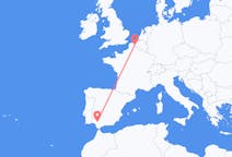 Flyg från Lille, Frankrike till Sevilla, Spanien