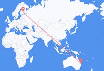 Flights from Brisbane, Australia to Kuopio, Finland