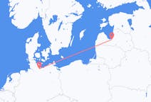 Vols depuis la ville de Riga vers la ville de Lubeck