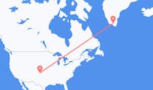 미국 많은에서 출발해 그린란드 나르사르수아크로(으)로 가는 항공편