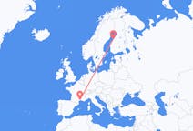 Voli from Kokkola, Finlandia to Montpellier, Francia