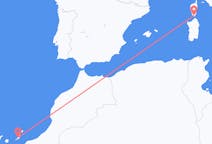 Flyrejser fra Figari til Ajuy