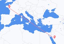 Voli da Al-`Ula, Arabia Saudita a Nantes, Francia