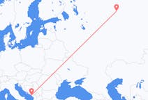 Flights from Syktyvkar, Russia to Tivat, Montenegro