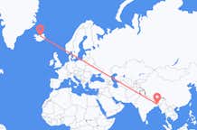 Flyreiser fra Dhaka, Bangladesh til Akureyri, Island