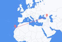 Flyrejser fra Mineralnye Vody, Rusland til Ajuy, Spanien