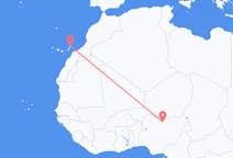 Fly fra Kano til Lanzarote