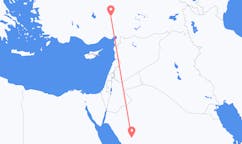 Fly fra Al-`Ula til Kayseri