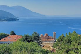Heilsdagsferð um Ohrid ásamt Sankti Nahúmsklaustrinu frá Skopje