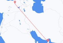 Vluchten van Ras al-Khaimah naar Erzurum