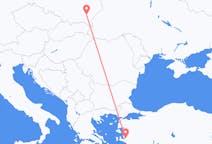 Flyg från Rzeszów, Polen till Izmir, Turkiet