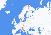 Flights from Ancona, Italy to Ivalo, Finland