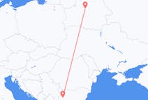 Vluchten van Minsk, Belarus naar Sofia, Bulgarije